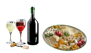 wine and cheese graphic